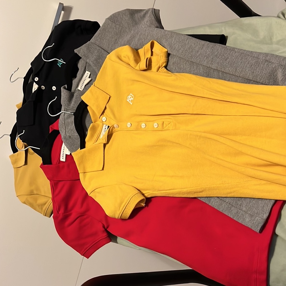 Bundle Of 5 Aropostale Button Down Collared Shirts - image 2